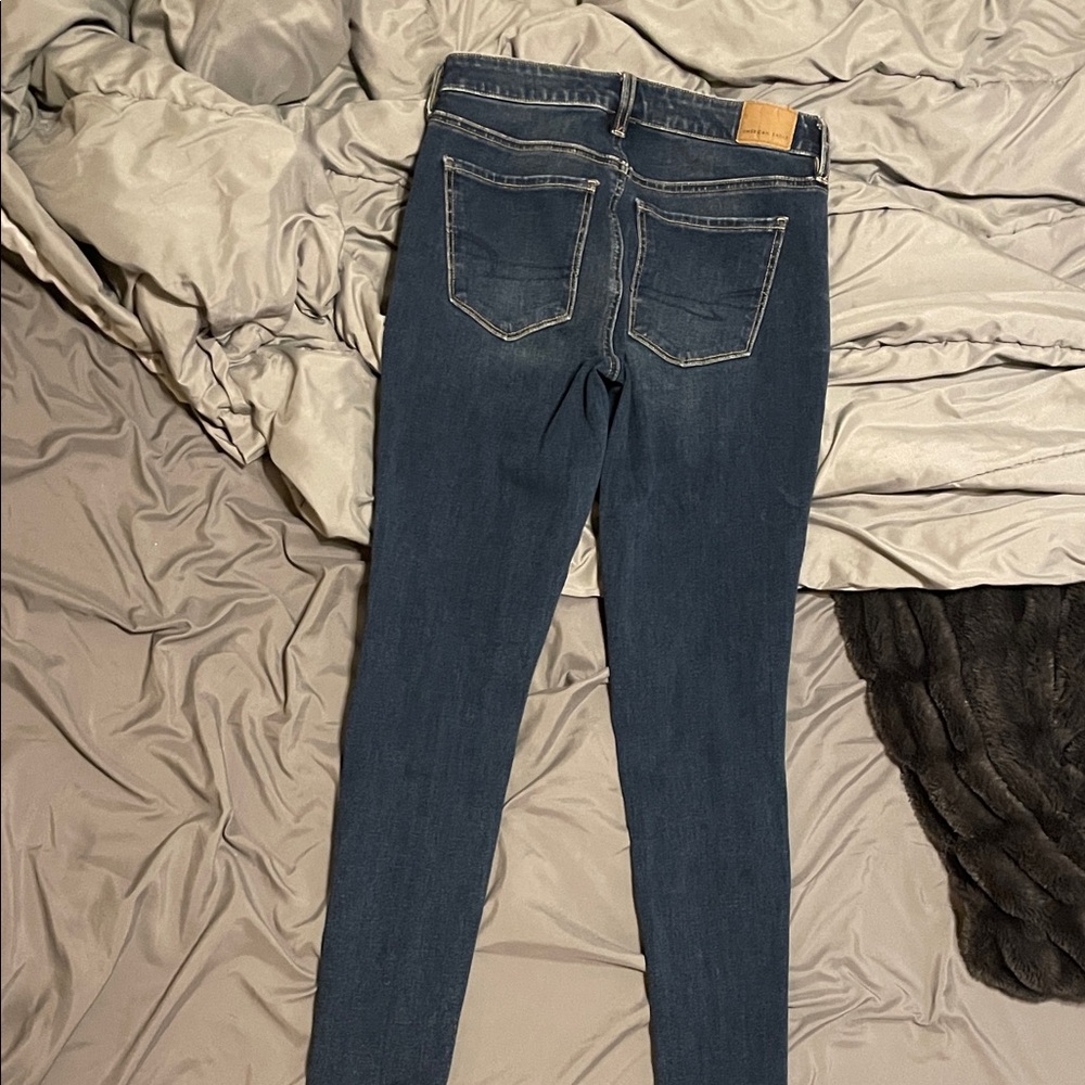 American Eagle Outfitters Dark Blue Jeggings